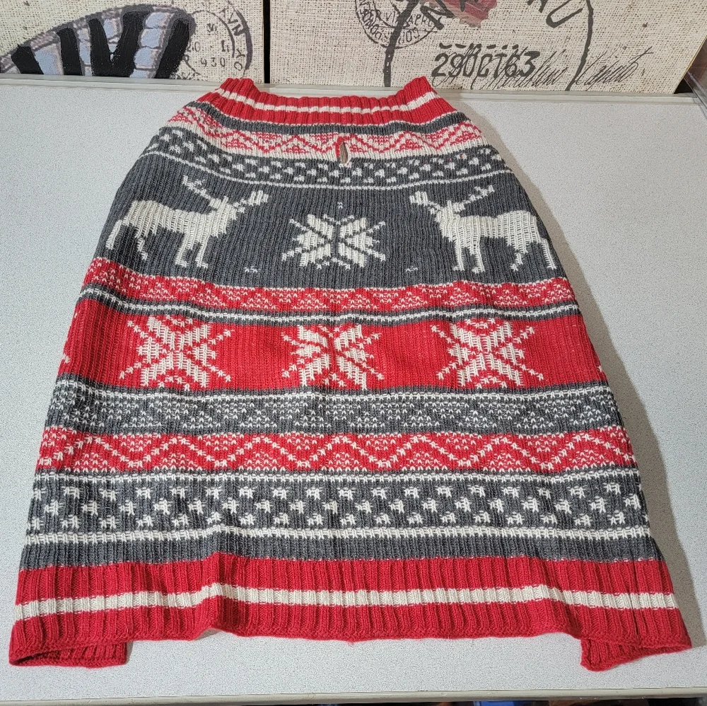 Holiday dog sweater